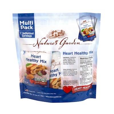 Nature's Garden Healthy Heart Mix, 1.2 oz., 7 Count, 6 Pack (7027)