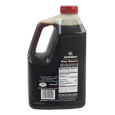 Kikkoman Soy Sauce, 64 oz. (00150)