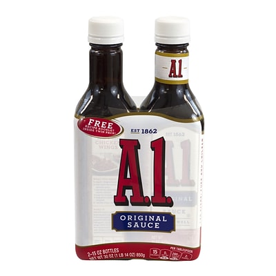 A1 Original Steak Sauce, 15 oz., 2 Pack (20004)