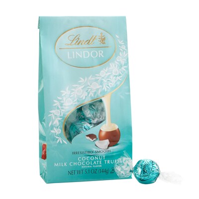 Lindt Lindor Milk Chocolate Coconut Truffles, 5.1 oz., 3 Pack (L002951)