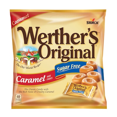 Werther's Original Sugar Free Caramel Hard Candy, 1.46 oz., (302-00006)