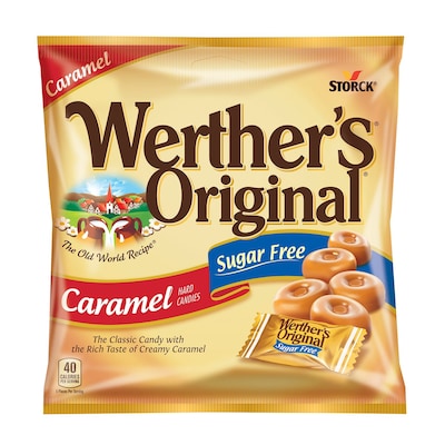 Werthers Original Sugar Free Caramel Hard Candy, 1.46 oz., (302-00006)