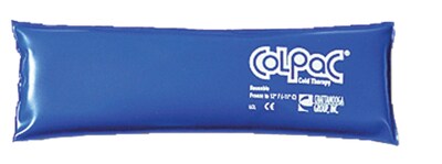 Colpac Blue-Vinyl Reusable Cold Pack, Throat/Ob-Gyn (3 x 11)