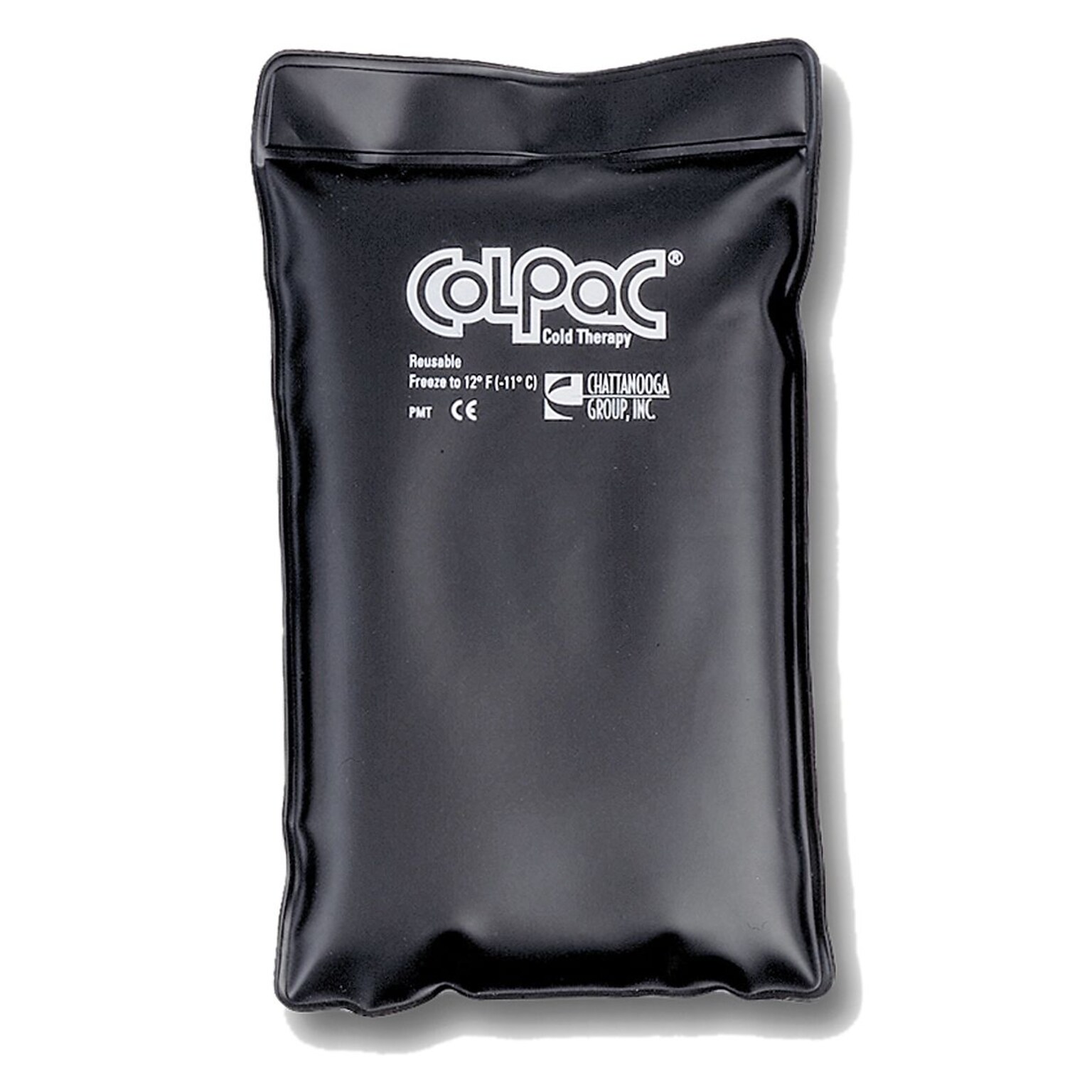 Colpac Heavy-Duty Black Reuseurethane Cold Pack, Half size, 7 x 11