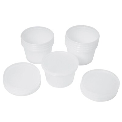 Containers/Lids Only for Putty 1 Pound (10 Each)