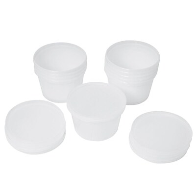 Containers/Lids Only for Putty 1 Pound (10 Each)