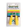 Cando Fixed Ergogrip Exerciser Yellow, X-Easy (3 Lbs), Pair in Retail Packaging