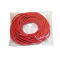 Red Rubber Bands, Latex-Free, 25 Each