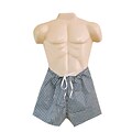 Dipsters Patientwear, Mens Tie-Waist Shorts, Small