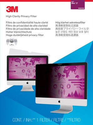 3M™ High Clarity Privacy Filter for 27 Apple® iMac® (HCMAP002)