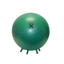 Cando 65 cm (25.6) Feet-Ball Inflatable Ball, Green