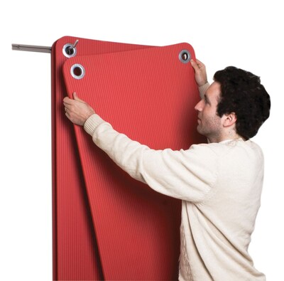 CanDo  Wall Mat Hanger,5 Capacity (32-1492)