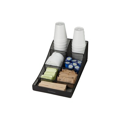 Mind Reader 14 Compartment 3 Tier Large Breakroom Condiment