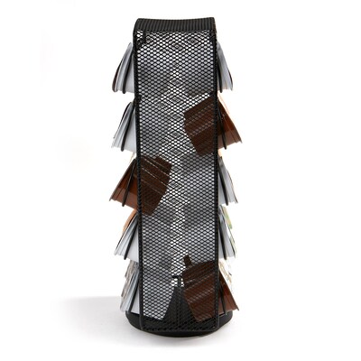 Mind Reader Metal Mesh Coffee Pod Carousel, Holds 30, Black (CRSMESH-BLK)