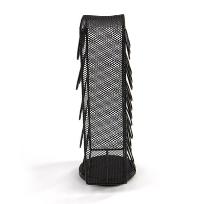 Mind Reader Metal Mesh Coffee Pod Carousel, Holds 30, Black (CRSMESH-BLK)