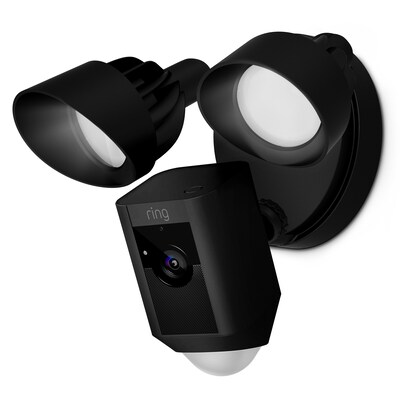 Ring Floodlight Camera, Black