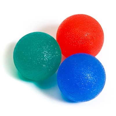 Black Mountain Products Hand Therapy Balls, Assorted, 3 Pack