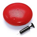 Black Mountain Products Exercise Balance Stability Disc with Hand Pump, Red