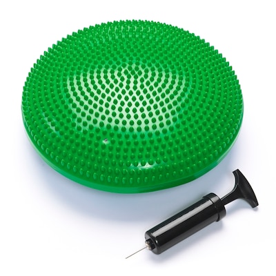 Black Mountain Products Exercise Balance Stability Disc with Hand Pump, Green