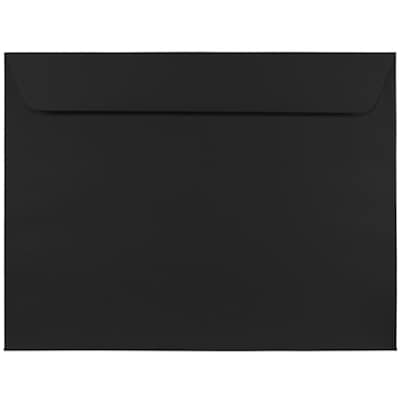 JAM Paper® 9 x 12 Booklet Envelopes, Black, 25/pack (2112755)