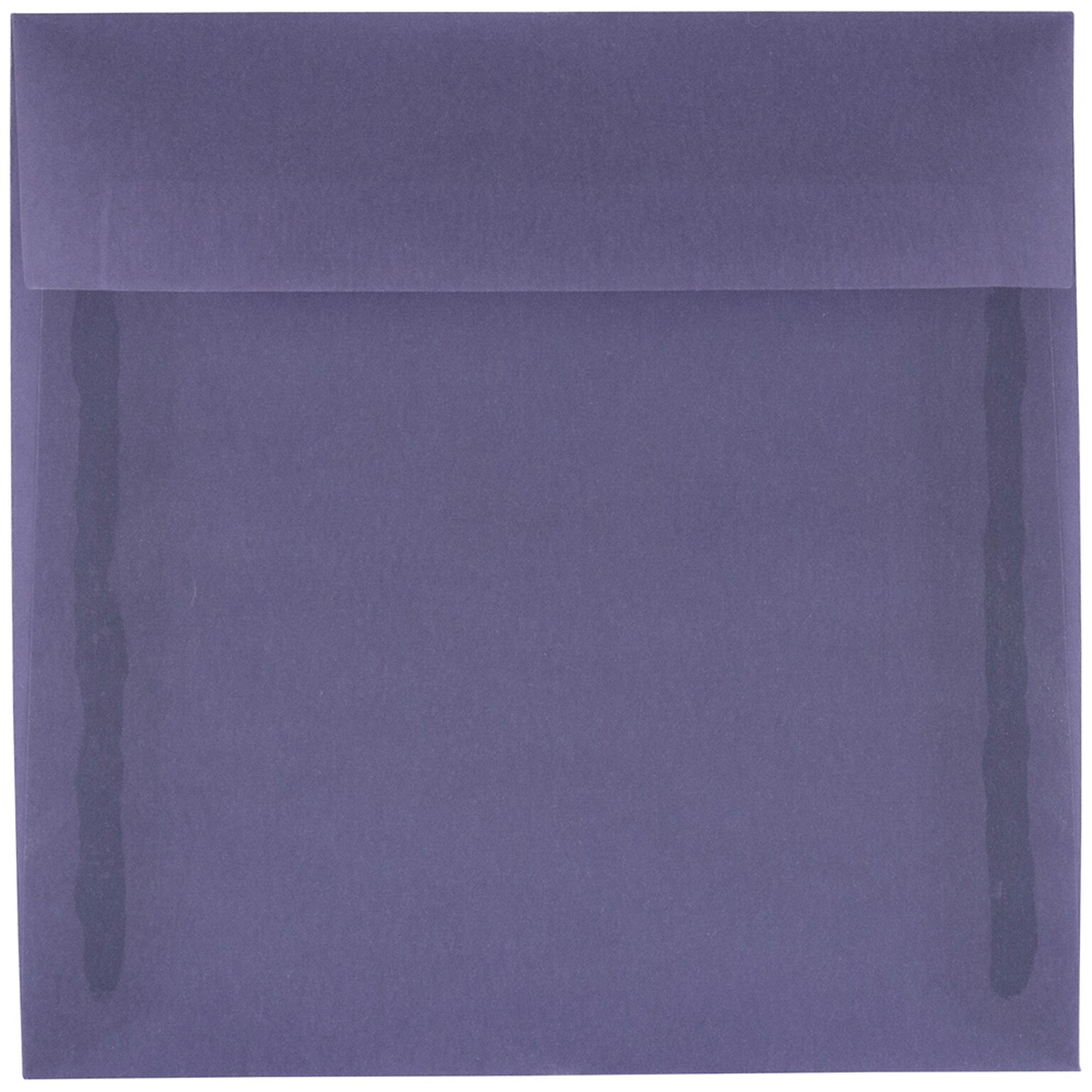 JAM Paper Booklet Envelope, 5 1/2 x 5 1/2, Wisteria Purple, 50/Pack (PACV504I)