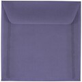 JAM Paper® 6 x 6 Square Envelopes, Wisteria Purple Translucent Vellum, 250/box (PACV514H)