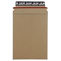 JAM Paper® Photo Mailer Stiff Envelopes with Self Adhesive Closure, 6 x 8, Brown Kraft Recycled, Sold Individually (8866640)