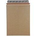 JAM Paper® Photo Mailer Stiff Envelopes with Self Adhesive Closure, 9 x 11.5, Brown Kraft Recycled, Sold Individually (8866643)