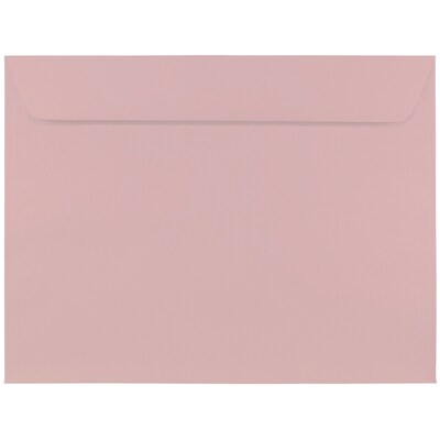 JAM Paper® 9 x 12 Booklet Envelopes, Baby Pink, 25/Pack (32473588)