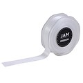 JAM Paper® Double Faced Satin Ribbon, 7/8 Inch Wide x 25 Yards, White, Sold Individually (807SAWH25)