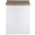 JAM Paper® Photo Mailer Stiff Envelopes with Self Adhesive Closure, 11 x 13.5, White Recycled, Sold Individually (3PSW)