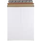 Jam Paper Stay-Flat Photo Mailer, 9.75" x 12.25", White, 6/Pack (5PSWB)