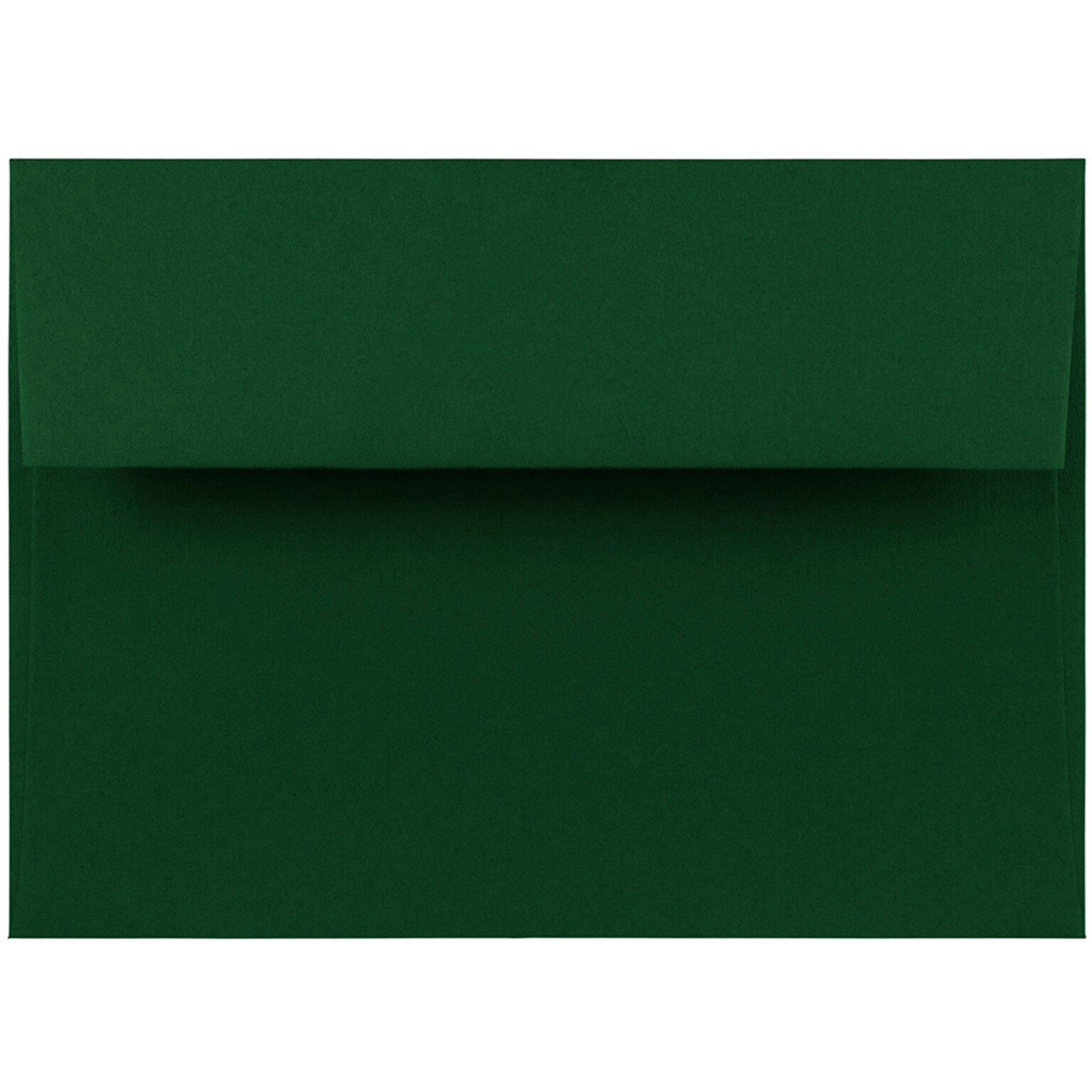 JAM Paper A7 Invitation Envelope, 5 1/4 x 7 1/4, Dark Green, 50/Pack (263917095C)