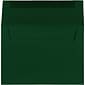 JAM Paper A7 Invitation Envelope, 5 1/4" x 7 1/4", Dark Green, 50/Pack (263917095C)
