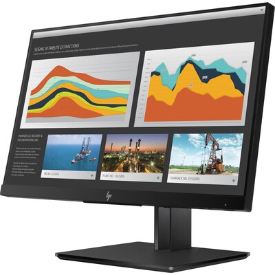 HP Z22n G2 1JS05A8#ABA 21.5 LED Monitor, Black Pearl/Die-Cast Aluminum Base