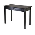 Winsome Composite Wood Liso Computer Desk With Pull Out Key Board, Dark Espresso