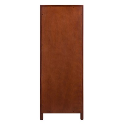 Winsome 94421 Pantry Cupboard with 2 Shelves, Antique Walnut