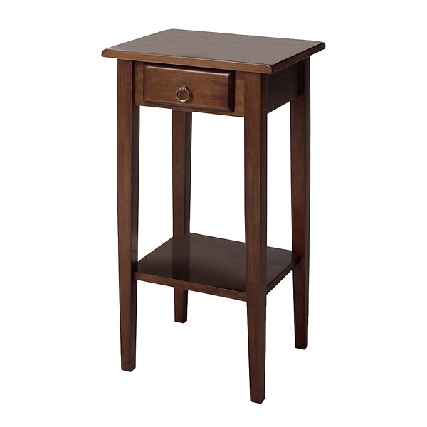 Winsome Regalia 29 1/2 x 17 x 14 Wood Accent Table, Brown (94430)