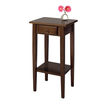 Winsome Regalia 29 1/2" x 17" x 14" Wood Accent Table, Brown (94430)