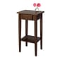 Winsome Regalia 29 1/2" x 17" x 14" Wood Accent Table, Brown (94430)