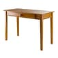 Winsome Studio 42"W Beech Wood Computer Desk, Honey (WINSOME TRADING)