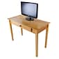 Winsome Studio Beech Wood Computer Desk, Honey