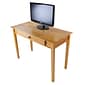 Winsome Studio 42"W Beech Wood Computer Desk, Honey (WINSOME TRADING)