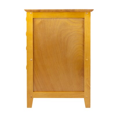 Winsome Studio Wood Filing Cabinet, Honey