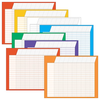 Incentive Charts - 22x28, Horizontal Variety Pack