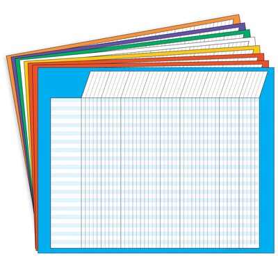 Incentive Charts - 22x28, Horizontal Variety Pack