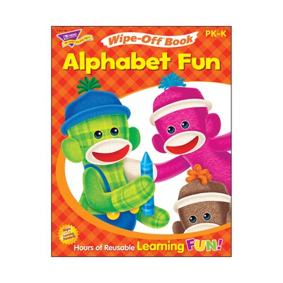 Trend® Wipe-Off® Book, Animal ABC