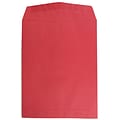 JAM Paper 10 x 13 Open End Catalog Colored Envelopes, Red Recycled, 100/Pack (V0128192)