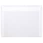JAM Paper® 9 1/2 x 12 5/8 Booklet Envelopes, Clear Translucent Vellum, 25/Pack (2851377)