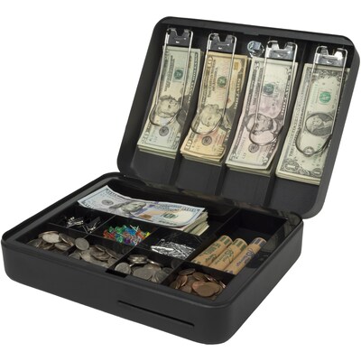 Royal Sovereign Deluxe Cash Box, Black (RSCB-300)